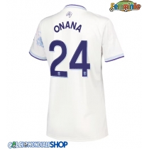 Maglie da calcio Aston Villa Amadou Onana #24 Terza Maglia Femminile 2025-26 Manica Corta